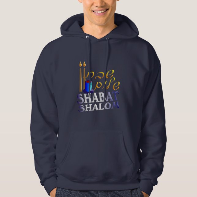 Sudadera Shabat Shalom (Anverso)