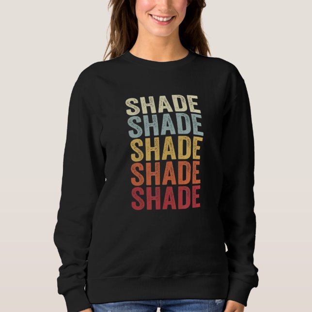 Sudadera Shade Pennsylvania Shade PA Retro Vintage Text (Anverso)
