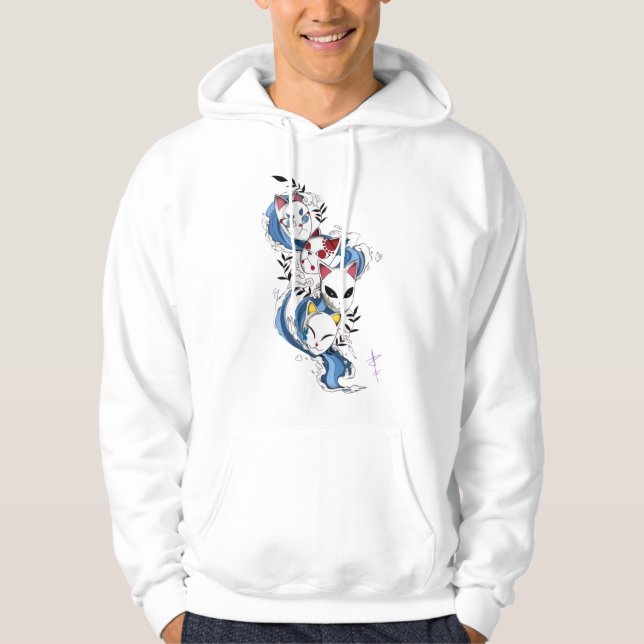 Sudadera Shadow Slayer Mask Hoodie / T-Shirt – Dark Anime🔥 (Anverso)