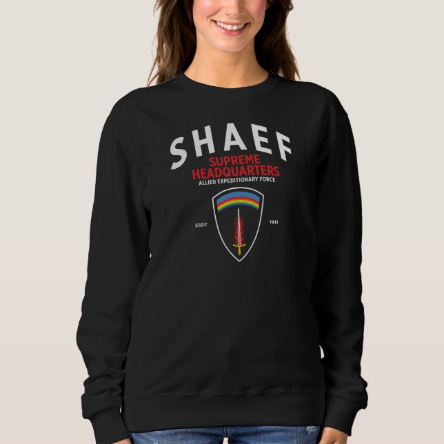 Sudadera SHAEF Mujeres de la Sede Suprema (Anverso)