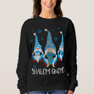 Sudadera Shalom Gnomes Happy Chanukah Menorah Hanukkah Jewi