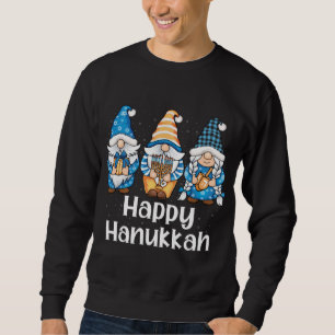 Sudadera Shalom Gnomes Jew Hanukkah Chanukah Festividades j
