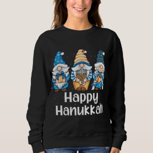 Sudadera Shalom Gnomes Jew Hanukkah Chanukah Festividades j
