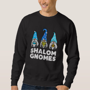 Sudadera Shalom Gnomos Pijamas judías de Hanukkah Chanukah