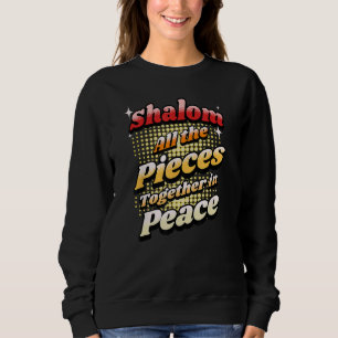 Sudadera Shalom Todas Las Piezas Juntos En Paz
