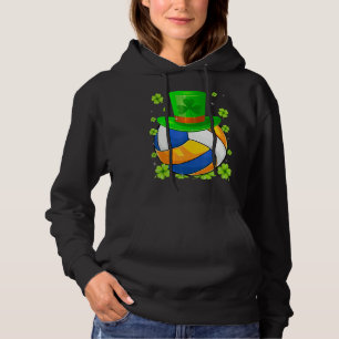 Sudadera Shamro, el Gorra irlandés del amante del voleibol