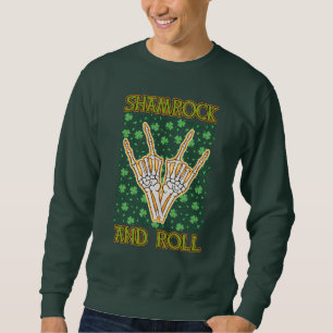 Sudadera Shamrock and Roll St Patrick's Day