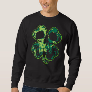 Sudadera Shamrock C Skull Guay Irish St Patricks Day Men WF