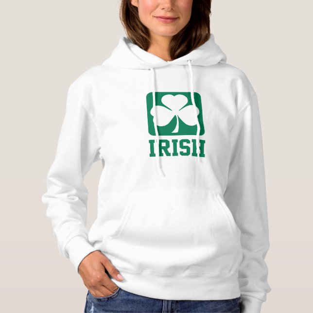 Sudadera Shamrock irlandés (Anverso)