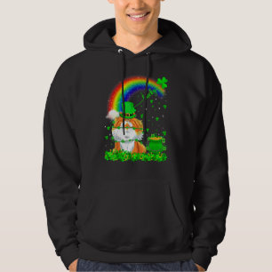 Sudadera Shamrock irlandés Rainbow Lucky Persian Cat St Pat
