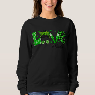 Sudadera Shamrock Love Nurs Life Er Cna O St Patricks Day