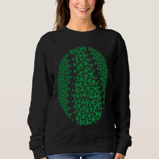 Sudadera Shamrock Softball Ball St Patrick's Day Irish Men