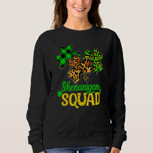 Sudadera Shamrock St Patricks Day Shenanigans Lucky F