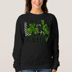 Sudadera Shamrock, un profesor afortunado, escuela St Patri