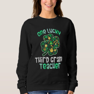 Sudadera Shamrock: un profesor afortunado, un afortunado te