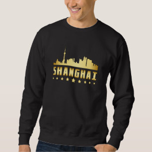 Sudadera Shanghái China City Cityscape Skyline Funny Gift