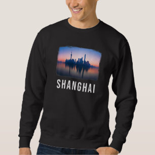 Sudadera Shanghái Ciudad Shanghái Shanghái