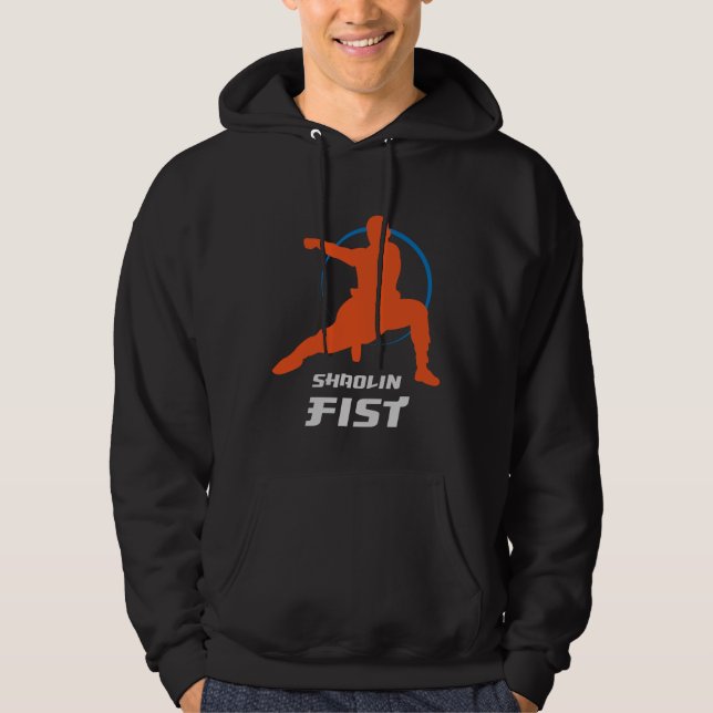 Sudadera Shaolin Fist Kung Fu Warrior (Anverso)