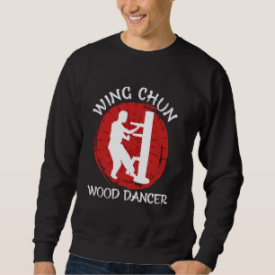 Sudadera Shaolin Wing Chun Bailarín de madera en China