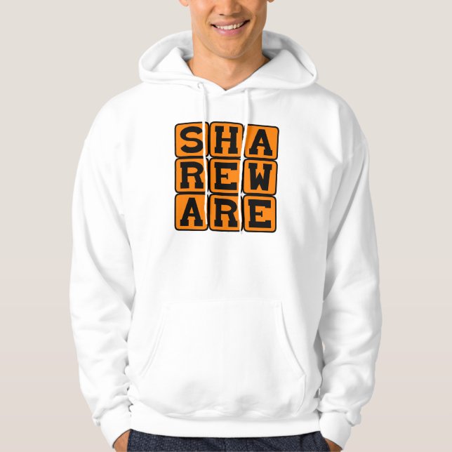 Sudadera Shareware, Software (Anverso)