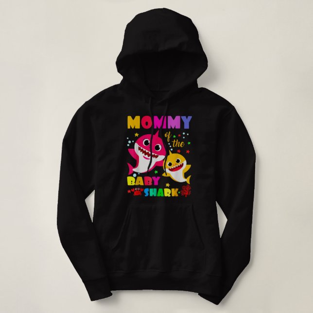 Sudadera Shark Shark Family Mother's Day  (Diseño del anverso)