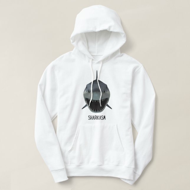 Sudadera sharkasm (Diseño del anverso)