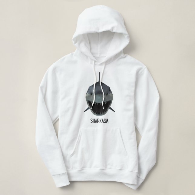 Sudadera sharkasm (Diseño del anverso)