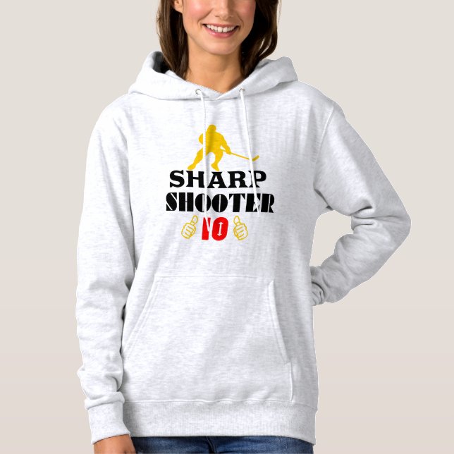 Sudadera 🏆 👍 Sharp Shooter 10 American Apparel California (Anverso)