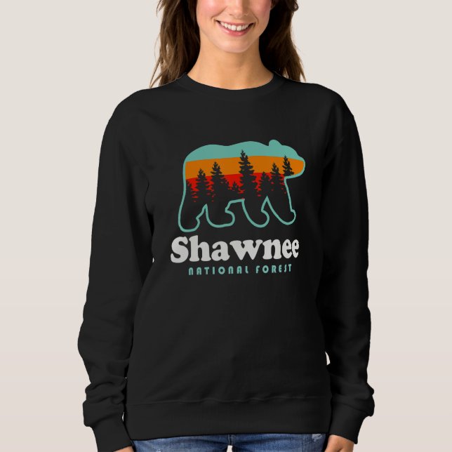Sudadera Shawnee National Forest Camping Waterfalls Illinoi (Anverso)
