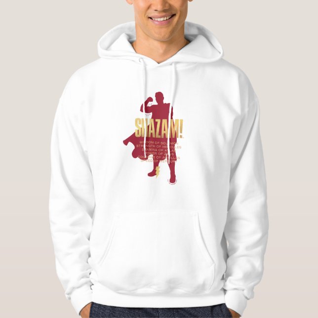 Sudadera ¡SHAZAM! Furia de los dioses | Silueta flexible (Anverso)