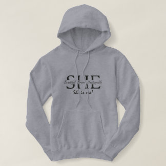 Sudadera "she is me" hoodie
