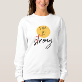 Sudadera She Is Strong Cross Graphic T-Shirt