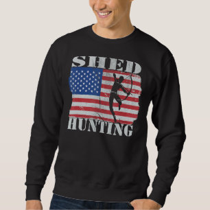 Sudadera Shed Hunter Por Patriot Deer, Whitetail, Elks, Ant