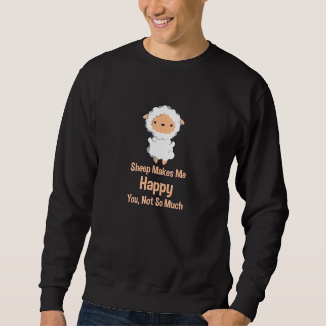 Sudadera Sheep Kawaii (Anverso)