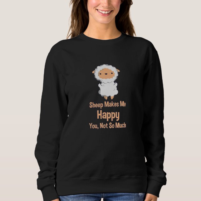 Sudadera Sheep Kawaii (Anverso)