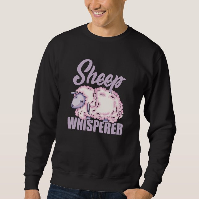 Sudadera Sheep Whisperer Sheep Farmer Rancher Sheep  4 (Anverso)