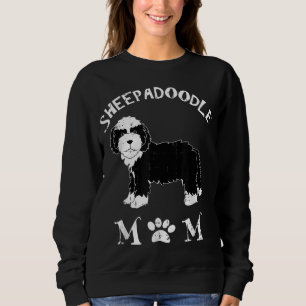 Sudadera Sheepadoodle Mom Puppy Mascota Animal Perro Lover 