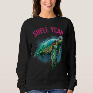 Sudadera Shell Yeah Vacation Beach Turtle