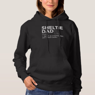 Sudadera Sheltie Dad Definition Shetland Sheepdog Owner Dog