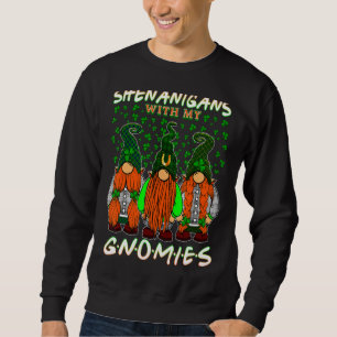 Sudadera Shenanigans con mi Gnomies St Patricks Day Gnome