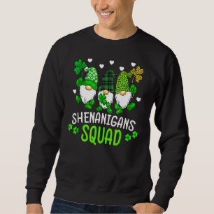 Sudadera Shenanigans Escuadrón de Niños Gnomies St Patrick