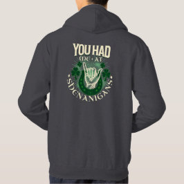 Sudadera Shenanigans Punny St. Patrick's Day