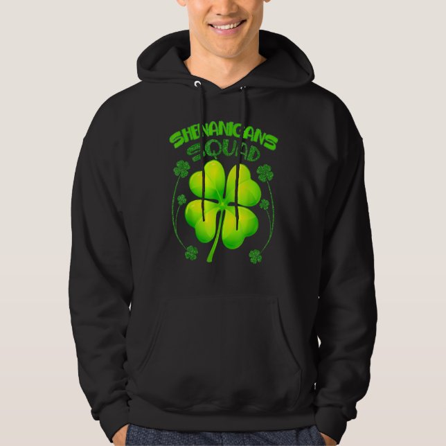 Sudadera Shenanigans S Quad Funny St Patricks Day G Roup Dr (Anverso)