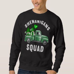 Sudadera Shenanigans Squad Irish Tee Funny Gnomes Saint Pat