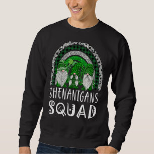 Sudadera Shenanigans Squad St Patricks Day Gnomes Green Pro
