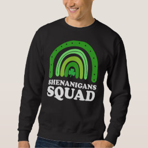Sudadera Shenanigans Squad St Patricks Day Gnomes Green Pro