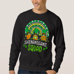 Sudadera Shenanigans Squad St Patricks Day Gnomes Green Pro