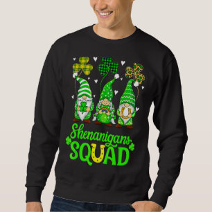 Sudadera Shenanigans Squad St Patricks Day Gnomes Green Pro