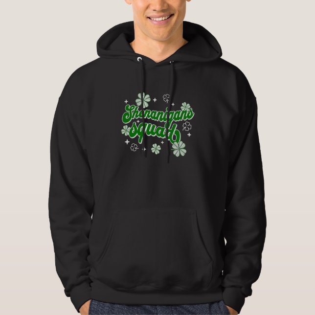 Sudadera Shenanigans Squad St Patrick's Day Matching Womens (Anverso)