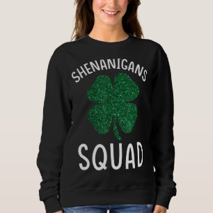 Sudadera Shenanigans Squad Teacher Shamrock St Patrick S Da